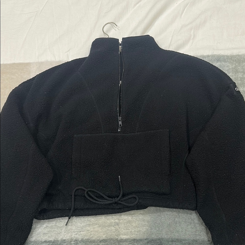 Alo Black Fleece Women's Jacket